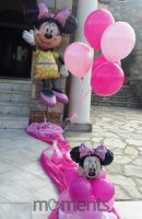 Minnie Mouse με μπαλονοσυνθέσεις 