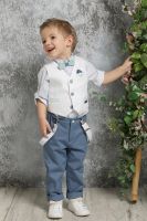 Βαπτιστικά ρούχα για αγόρι MiChiamo A4374