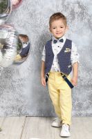 Βαπτιστικά ρούχα για αγόρι MiChiamo A4403