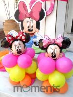Minnie Mouse και Daisy (Μινυ και Νταίζη) μπαλονοσυνθέσεις βάπτισης